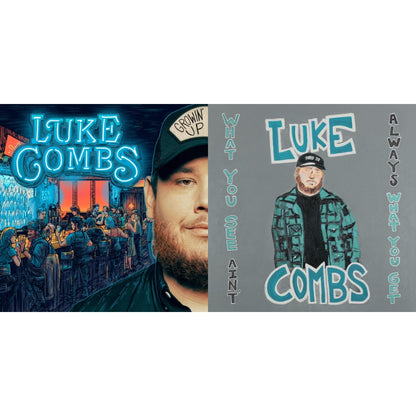 This is a 2 LP Vinyl SKU bundle.
1.This LP Vinyl is brand new.Format: LP VinylThis item's title is: What You See Ain't Always What You Get (Deluxe Edition) (3LP/140G)Artist: Luke CombsLabel: SME NASHVILLEBarcode: 194397949810Release Date: 11/20/2020
2.This LP Vinyl is brand new.