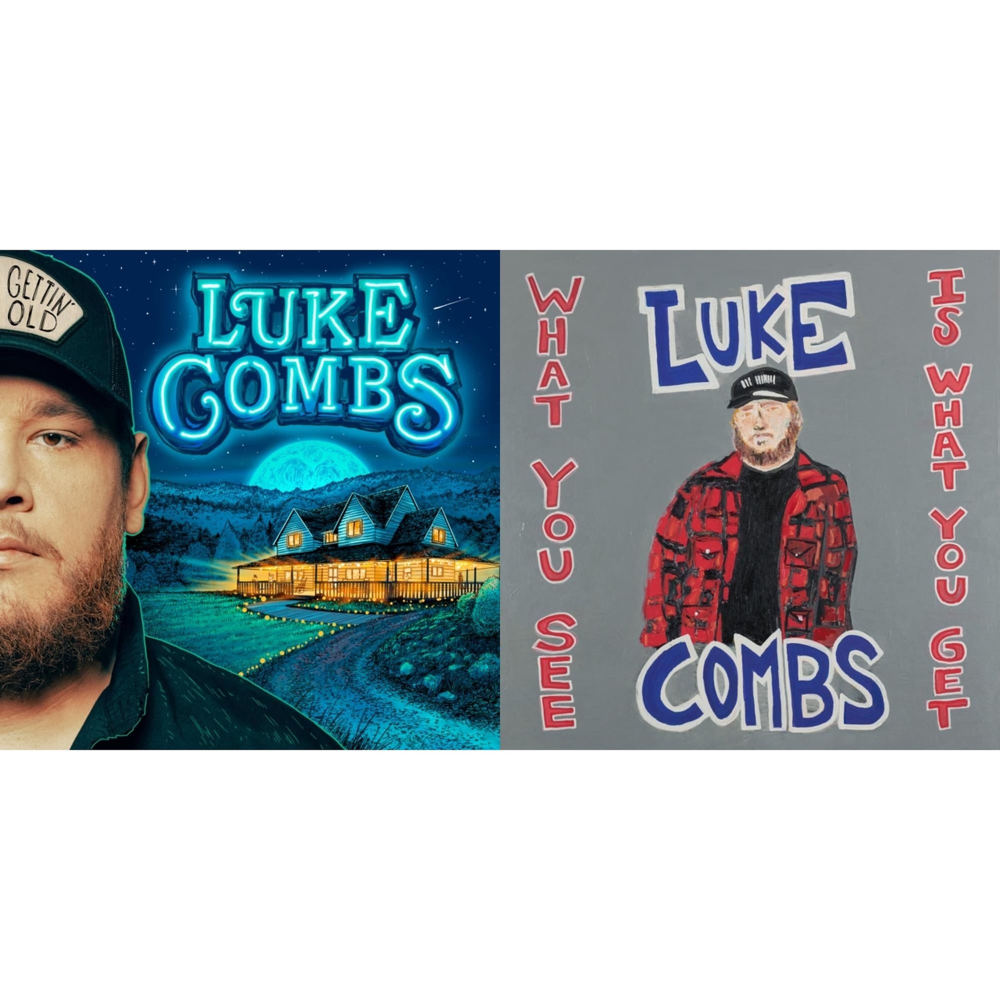 This is a 2 LP Vinyl SKU bundle.
1.This LP Vinyl is brand new.Format: LP VinylThis item's title is: What You See Is What You Get (2LP/140G)Artist: Luke CombsLabel: SME NASHVILLE/ COLUMBIABarcode: 190759568712Release Date: 12/6/2019
2.This LP Vinyl is brand new.