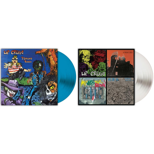 9 Shocks Terror (Royal Blue LP Vinyl) & Thrash Til Death (Milky Clear LP Vinyl)