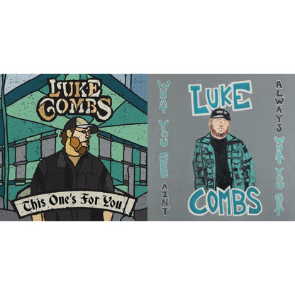 This is a 2 LP Vinyl SKU bundle.
1.This LP Vinyl is brand new.Format: LP VinylMusic Style: CountryThis item's title is: This One's For You Too (Deluxe/2 LP/150G)Artist: Luke CombsLabel: SME NASHVILLE/ COLUMBIABarcode: 190758292816Release Date: 11/16/2018
2.This LP Vinyl is brand new.