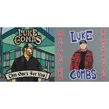 This is a 2 LP Vinyl SKU bundle.
1.This LP Vinyl is brand new.Format: LP VinylThis item's title is: What You See Is What You Get (2LP/140G)Artist: Luke CombsLabel: SME NASHVILLE/ COLUMBIABarcode: 190759568712Release Date: 12/6/2019
2.This LP Vinyl is brand new.