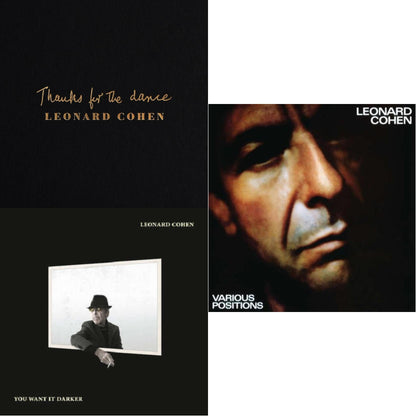 Thanks For The Dance (180G) & You Want It Darker (180G/Dl Card) & Various Positions (150G/Dl Card)
