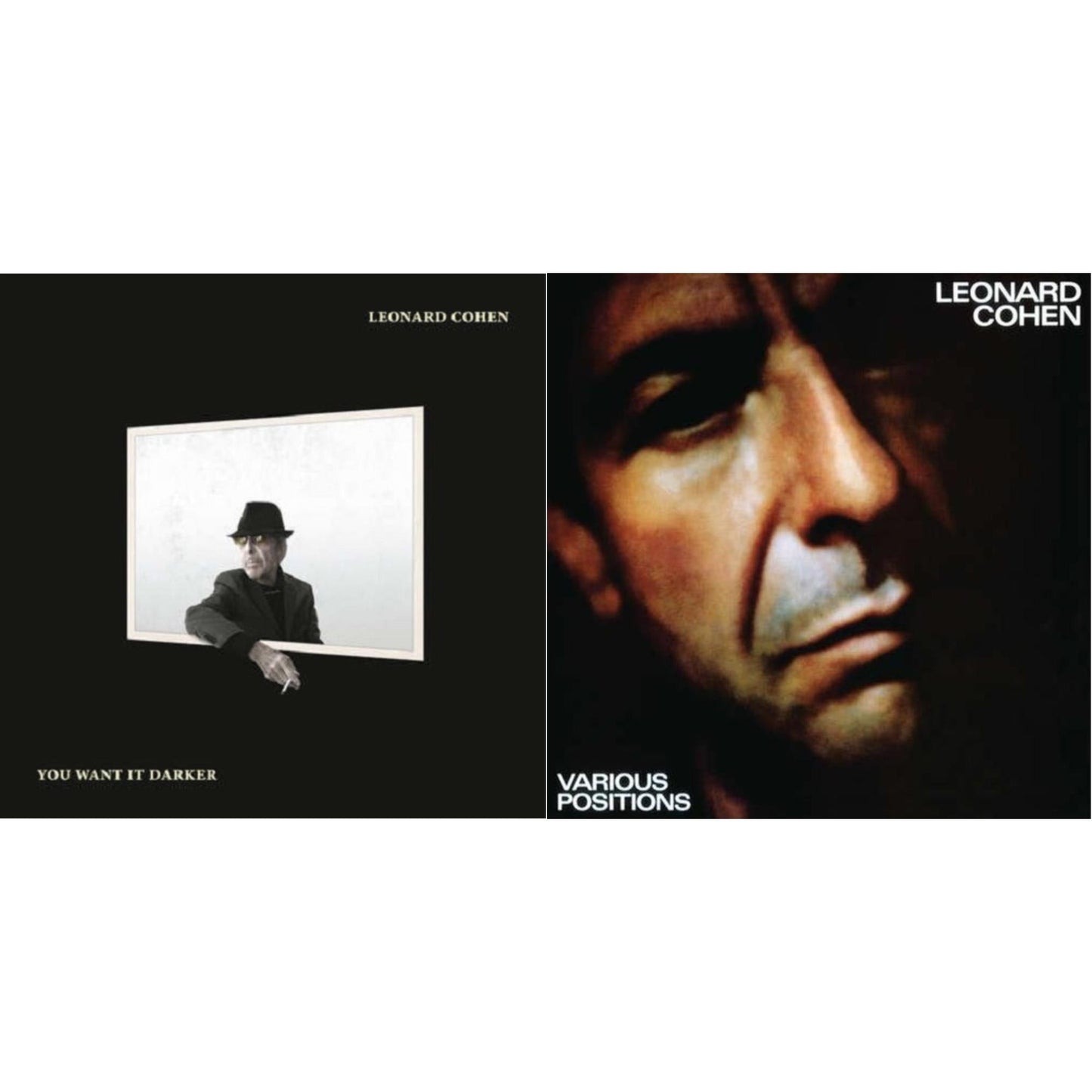 You Want It Darker (180G/Dl Card) & Various Positions (150G/Dl Card)