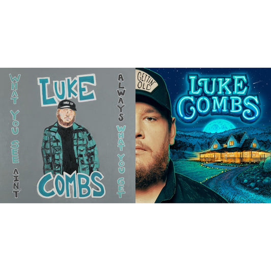 This is a 2 LP Vinyl SKU bundle.
1.This LP Vinyl is brand new.Format: LP VinylThis item's title is: What You See Ain't Always What You Get (Deluxe Edition) (3LP/140G)Artist: Luke CombsLabel: SME NASHVILLEBarcode: 194397949810Release Date: 11/20/2020
2.This LP Vinyl is brand new.
