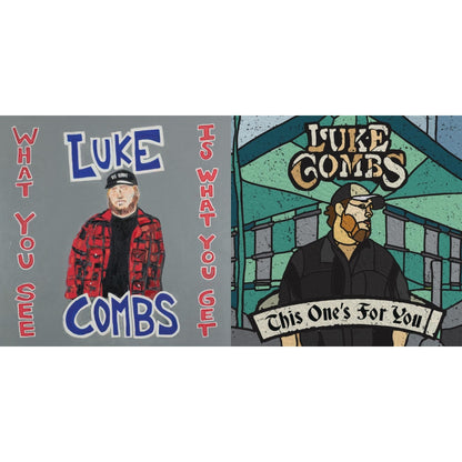 This is a 2 LP Vinyl SKU bundle.
1.This LP Vinyl is brand new.Format: LP VinylThis item's title is: What You See Is What You Get (2LP/140G)Artist: Luke CombsLabel: SME NASHVILLE/ COLUMBIABarcode: 190759568712Release Date: 12/6/2019
2.This LP Vinyl is brand new.