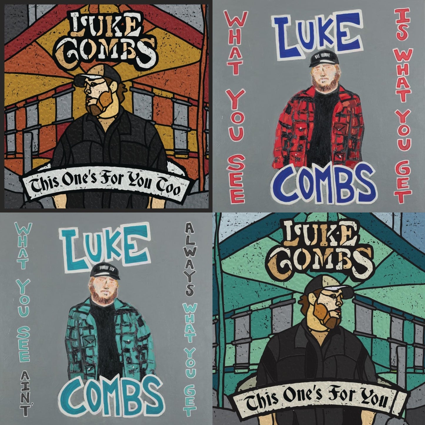 This One's For You Too (Deluxe/2 LP/150G) & What You See Is What You Get (2LP/140G) & What You See Ain't Always What You Get (Deluxe Edition) (3LP/140G) & This One's For You (150G)