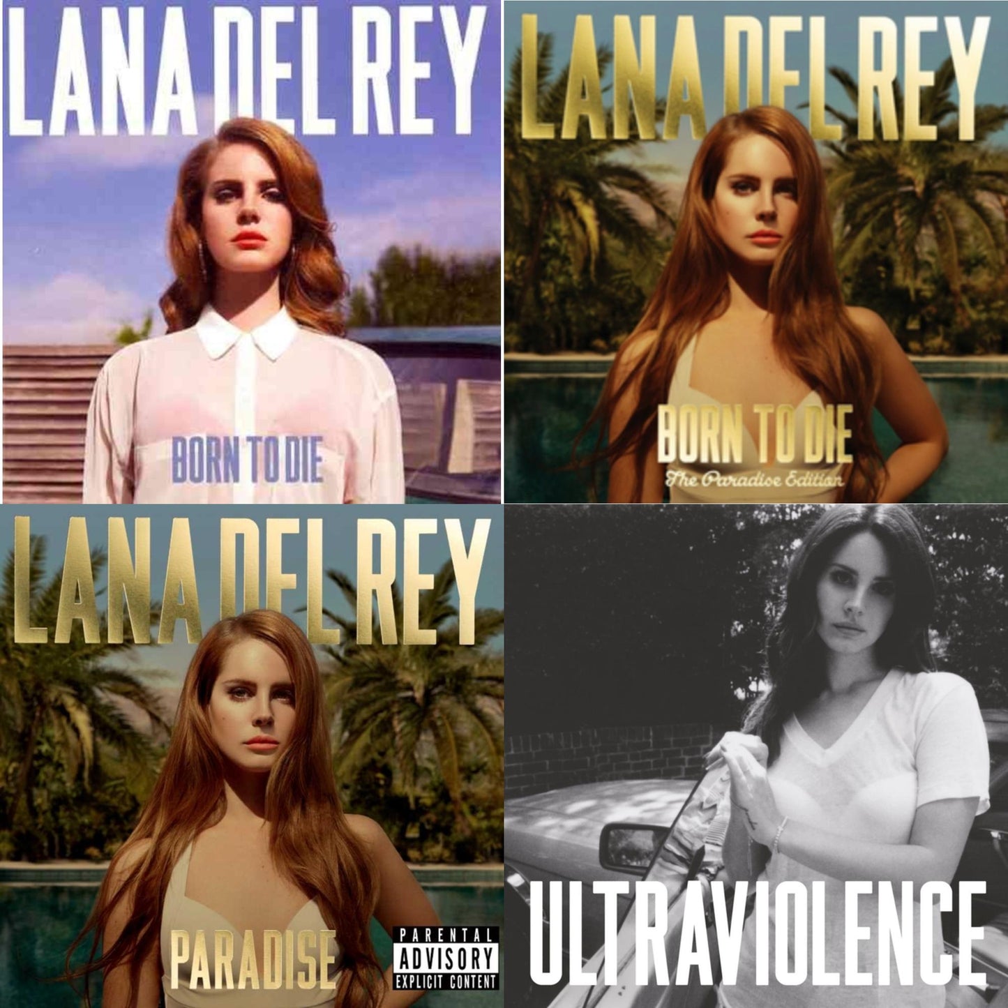 Born To Die & Born To Die (Paradise Edition) & Paradise & Ultraviolence