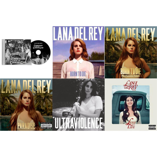 Chemtrails Over The Country Club & Born To Die & Born To Die (Paradise Edition) & Paradise & Ultraviolence & Lust For Life