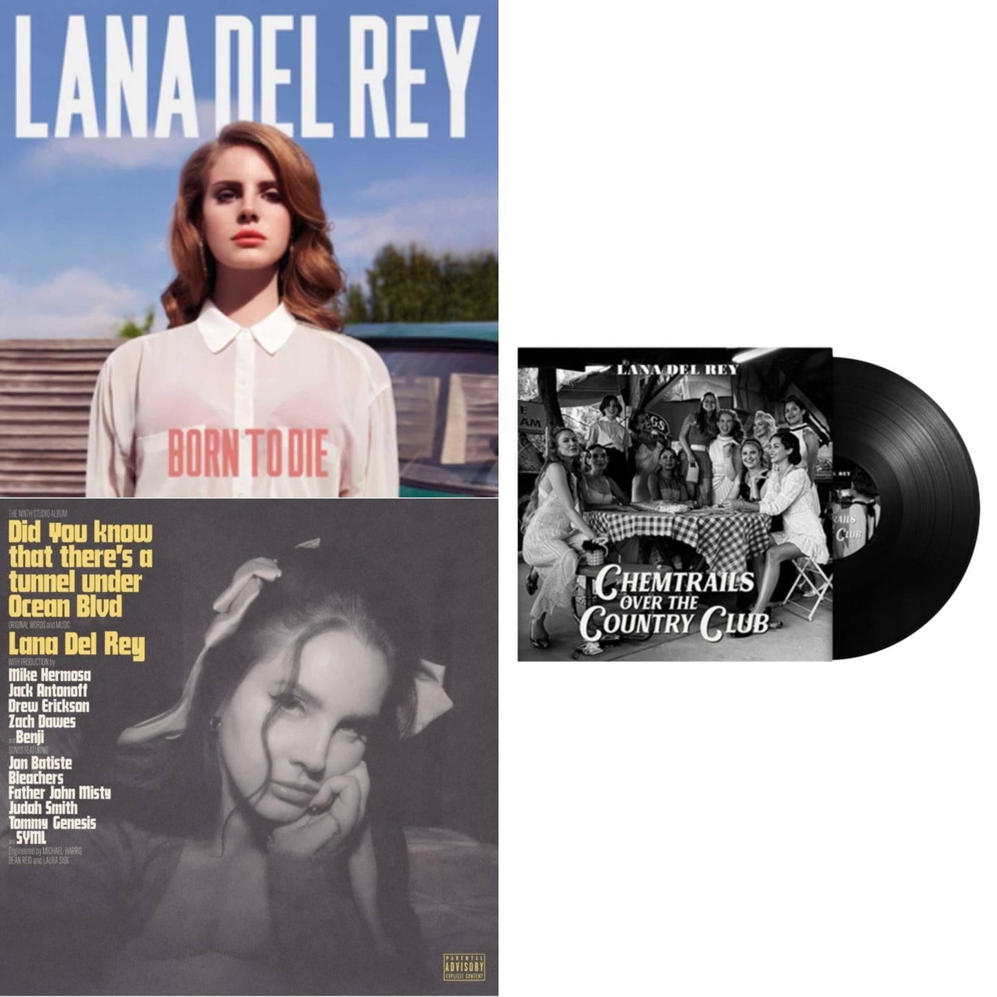 Chemtrails Over The Country Club & Did You Know That There’S A Tunnel Under Ocean Blvd (X) (2LP/180G) & Born To Die