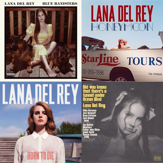 Blue Banisters (2LP) & Did You Know That There’S A Tunnel Under Ocean Blvd (X) (2LP/180G) & Born To Die & Honeymoon