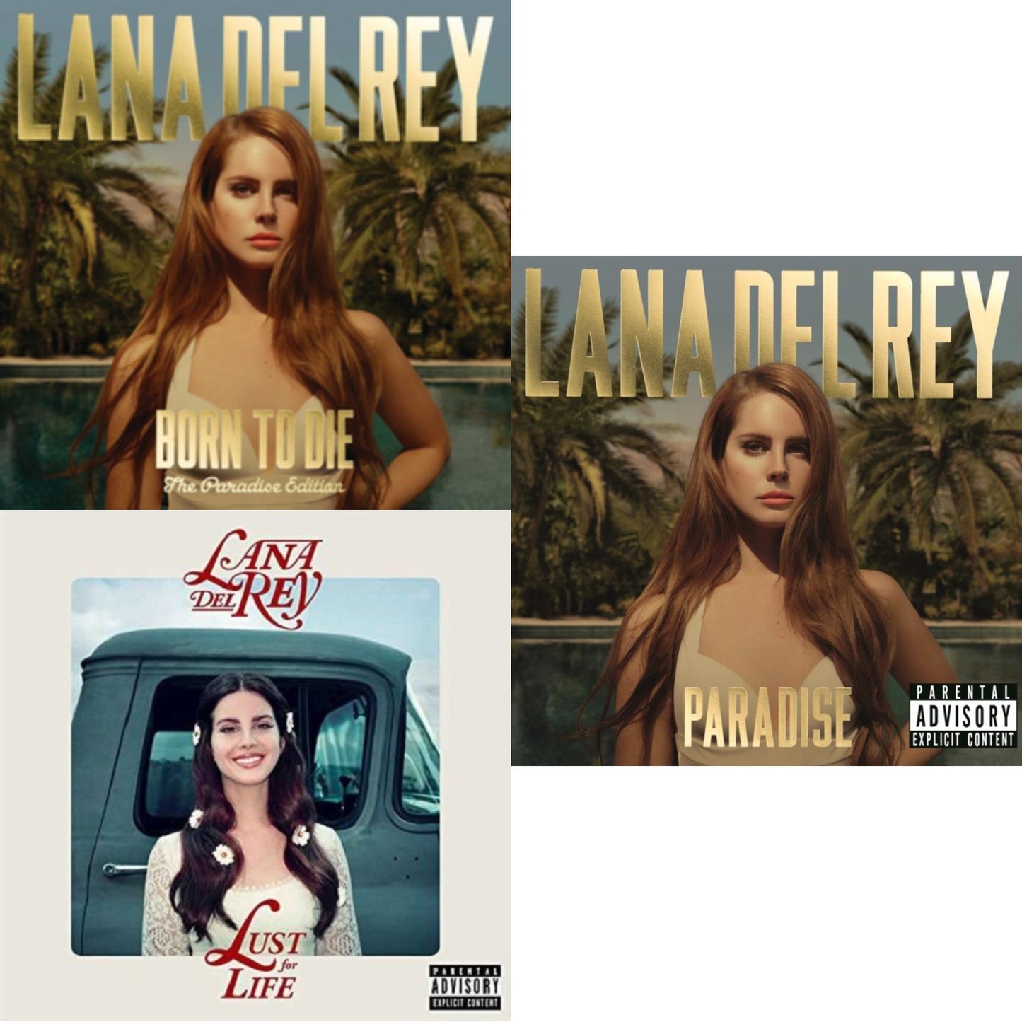 Born To Die (Paradise Edition) (Only The Bonus Material) & Paradise & Lust For Life