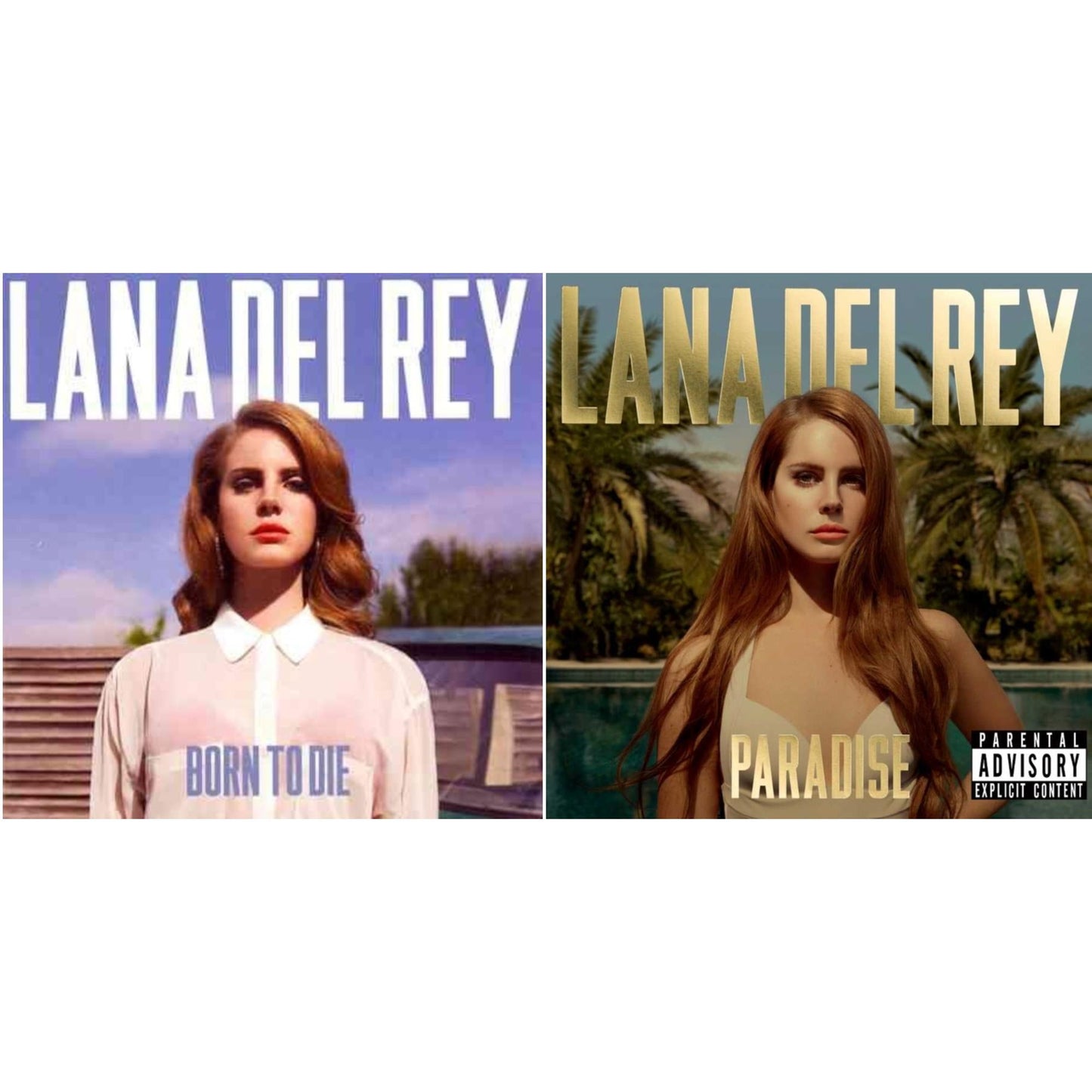 This is a 2 CD SKU bundle.
1.This CD is brand new.Format: CDMusic Style: Soft RockThis item's title is: Born To DieArtist: Lana Del ReyLabel: INTERSCOPEBarcode: 602527870915Release Date: 1/31/2012
2.This CD is brand new.