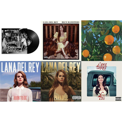 Chemtrails Over The Country Club & Blue Banisters (2LP) & Violet Bent Backwards Over The Grass (180G) & Born To Die & Paradise & Lust For Life