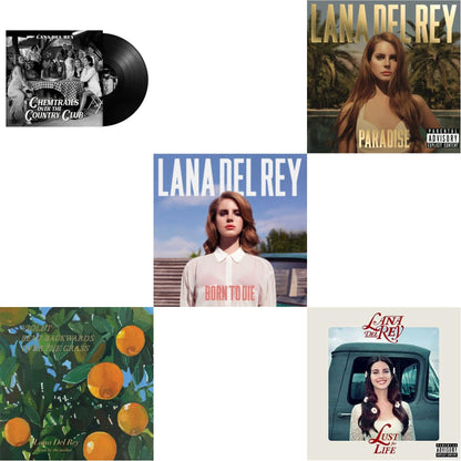 Chemtrails Over The Country Club & Violet Bent Backwards Over The Grass (180G) & Born To Die & Paradise & Lust For Life