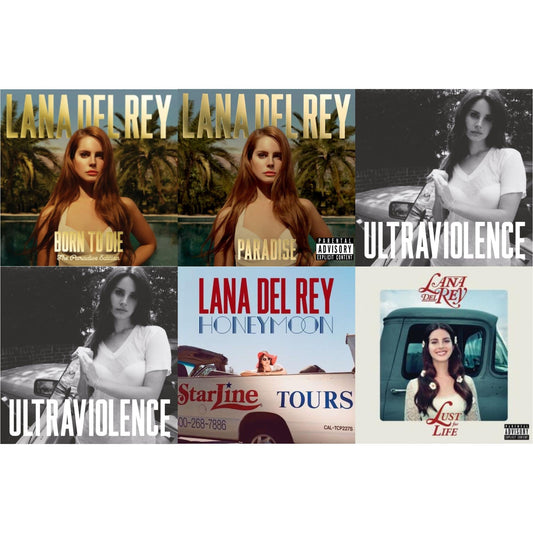 Born To Die (Paradise Edition) & Paradise & Ultraviolence & Ultraviolence & Honeymoon & Lust For Life