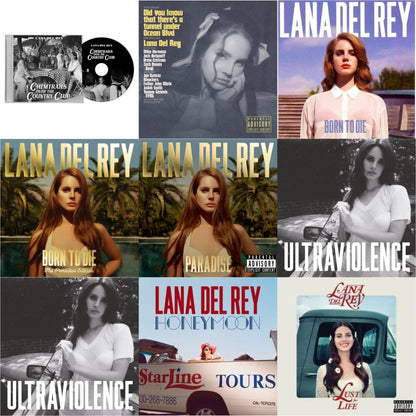 Chemtrails Over The Country Club & Did You Know That There’S A Tunnel Under Ocean Blvd (X) & Born To Die & Born To Die (Paradise Edition) & Paradise & Ultraviolence & Ultraviolence & Honeymoon & Lust For Life