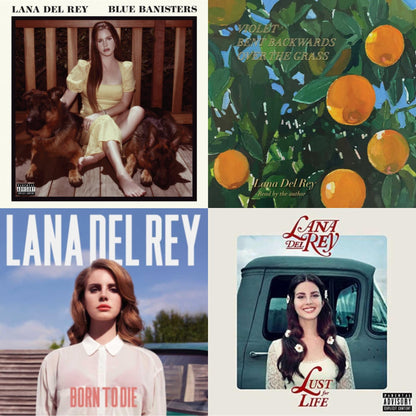 Blue Banisters (2LP) & Violet Bent Backwards Over The Grass (180G) & Born To Die & Lust For Life