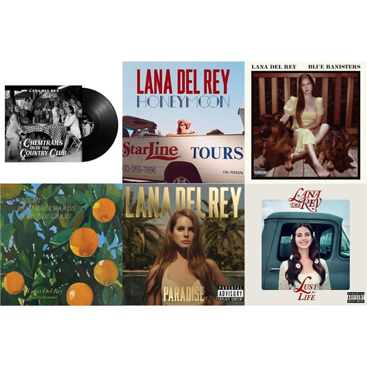 Chemtrails Over The Country Club & Blue Banisters (2LP) & Violet Bent Backwards Over The Grass (180G) & Paradise & Honeymoon & Lust For Life