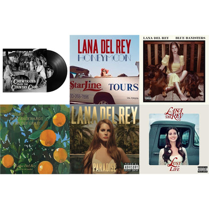 Chemtrails Over The Country Club & Blue Banisters (2LP) & Violet Bent Backwards Over The Grass (180G) & Paradise & Honeymoon & Lust For Life