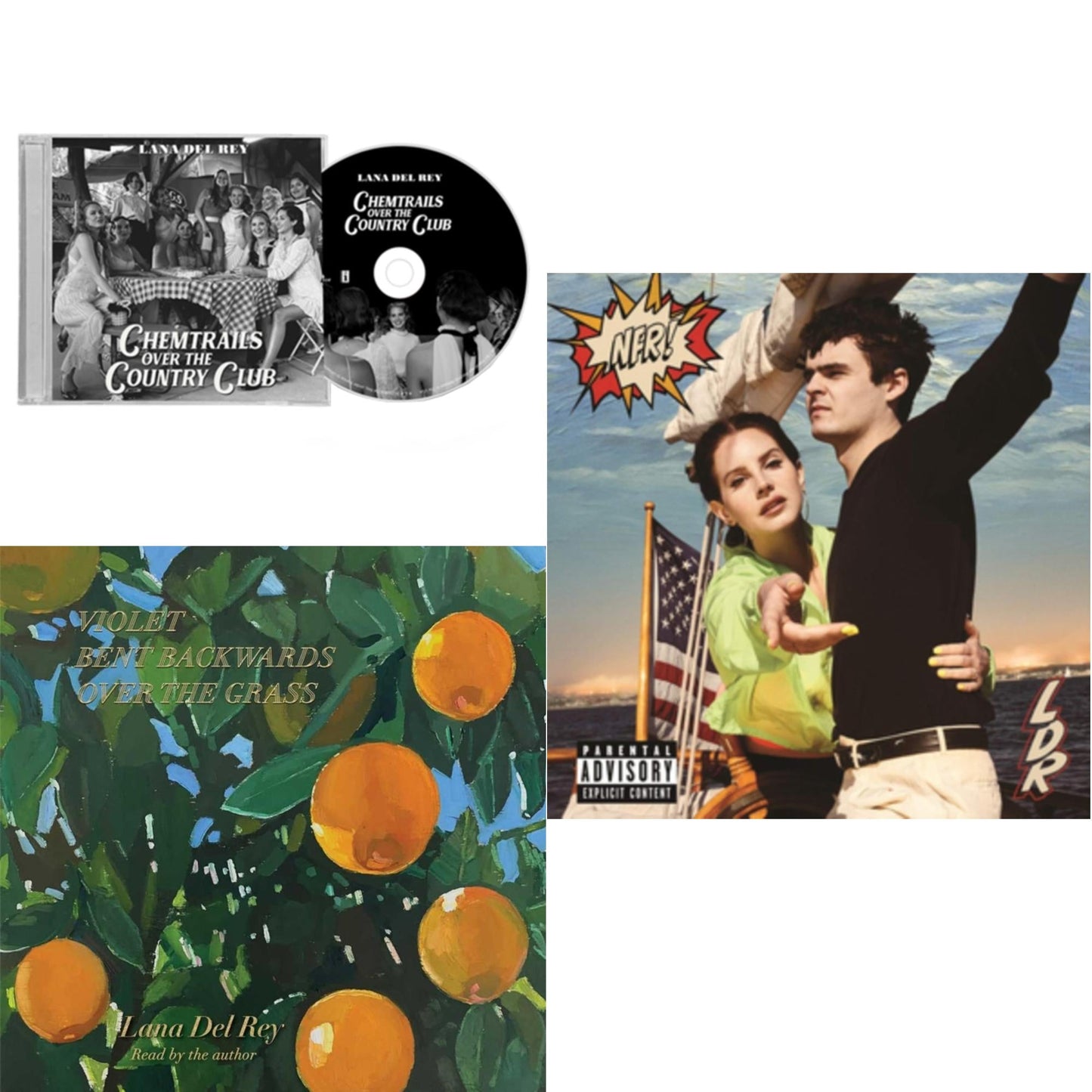 Chemtrails Over The Country Club & Violet Bent Backwards Over The Grass & Nfr!