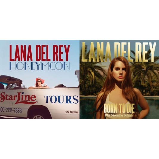 This is a 2 CD SKU bundle.
1.This CD is brand new.Format: CDThis item's title is: HoneymoonArtist: Lana Del ReyLabel: UNIVERSALBarcode: 602547488305Release Date: 9/18/2015
2.This CD is brand new.