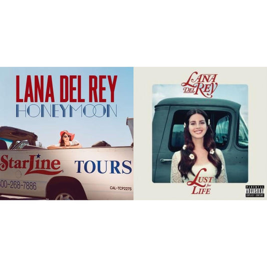 Lana Del Rey - Honeymoon & Lust For Life - CD Bundle