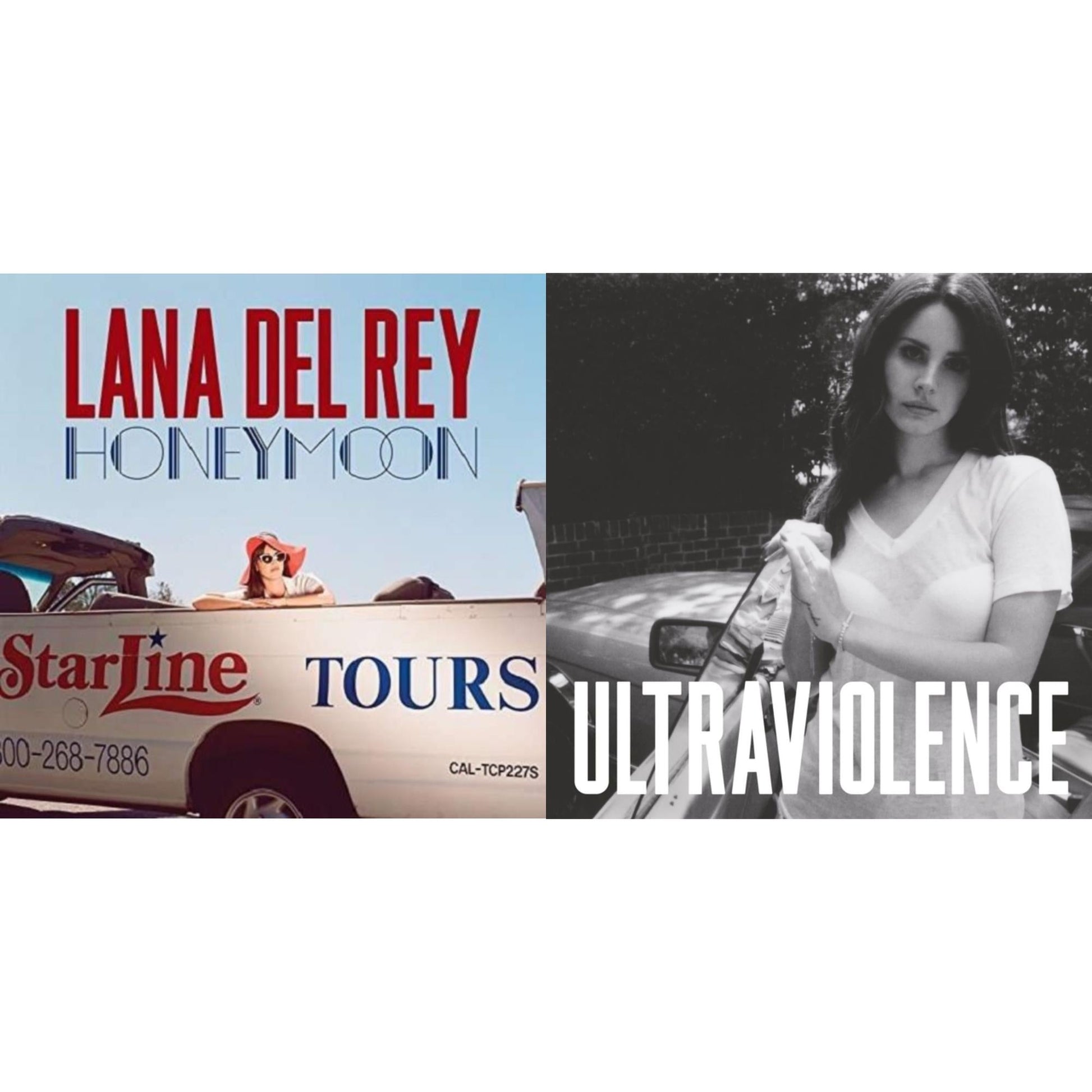 This is a 2 LP Vinyl SKU bundle.
1.This LP Vinyl is brand new.Format: LP VinylMusic Style: Dream PopThis item's title is: UltraviolenceArtist: Lana Del ReyLabel: PolydorBarcode: 602537864836Release Date: 6/17/2014
2.This LP Vinyl is brand new.