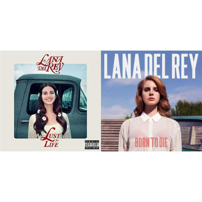 Lana Del Rey - Born To Die & Lust For Life - LP Vinyl Bundle