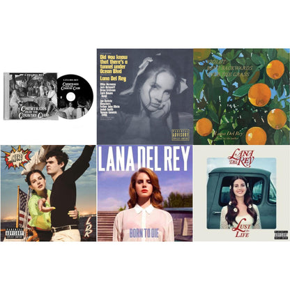 Chemtrails Over The Country Club & Did You Know That There’S A Tunnel Under Ocean Blvd (X) & Violet Bent Backwards Over The Grass & Nfr! & Born To Die & Lust For Life