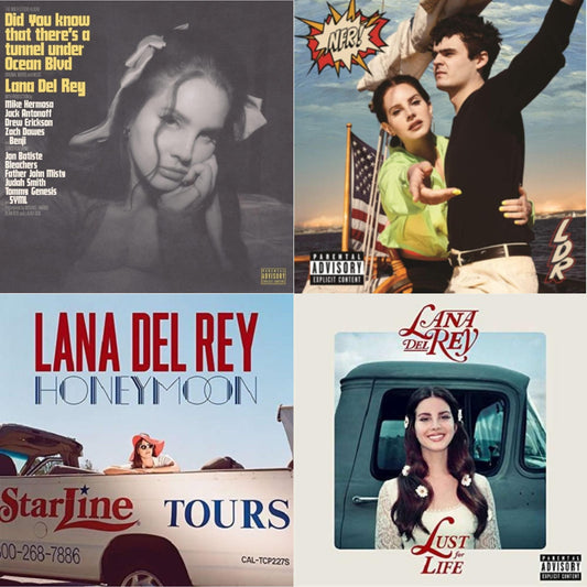 Did You Know That There’S A Tunnel Under Ocean Blvd (X) (2LP/180G) & Nfr! (2LP) & Honeymoon & Lust For Life