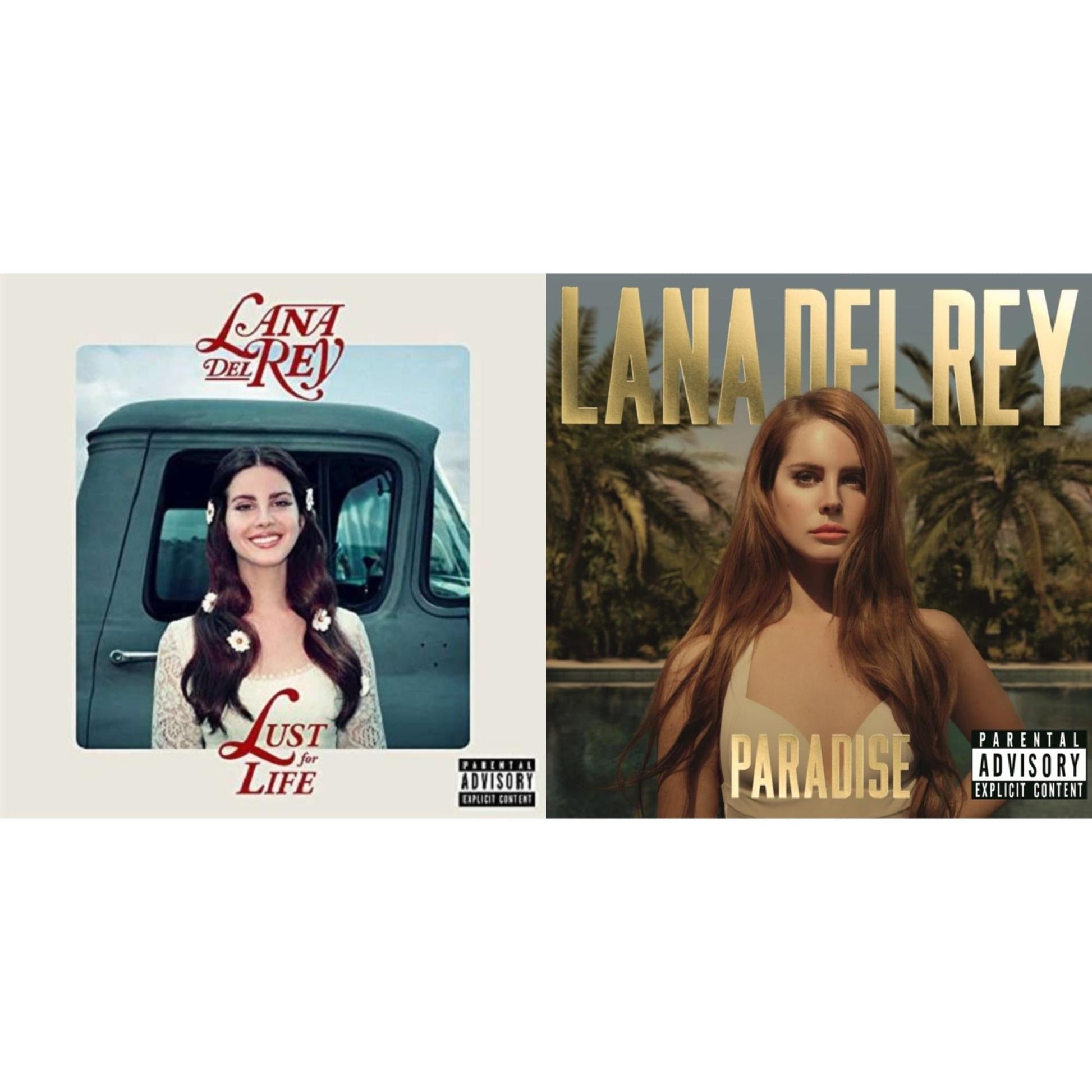 This is a 2 LP Vinyl SKU bundle.
1.This LP Vinyl is brand new.Format: LP VinylMusic Style: Indie RockThis item's title is: Lust For LifeArtist: Lana Del ReyLabel: Interscope RecordsBarcode: 602557589962Release Date: 10/6/2017
2.This LP Vinyl is brand new.