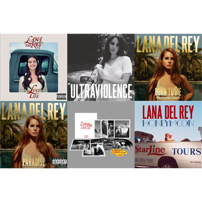 This is a 6 CD SKU bundle.
1.This CD is brand new.Format: CDThis item's title is: Lust For LifeArtist: Lana Del ReyLabel: INTERSCOPEBarcode: 602557589924Release Date: 7/21/2017
2.This CD is brand new.