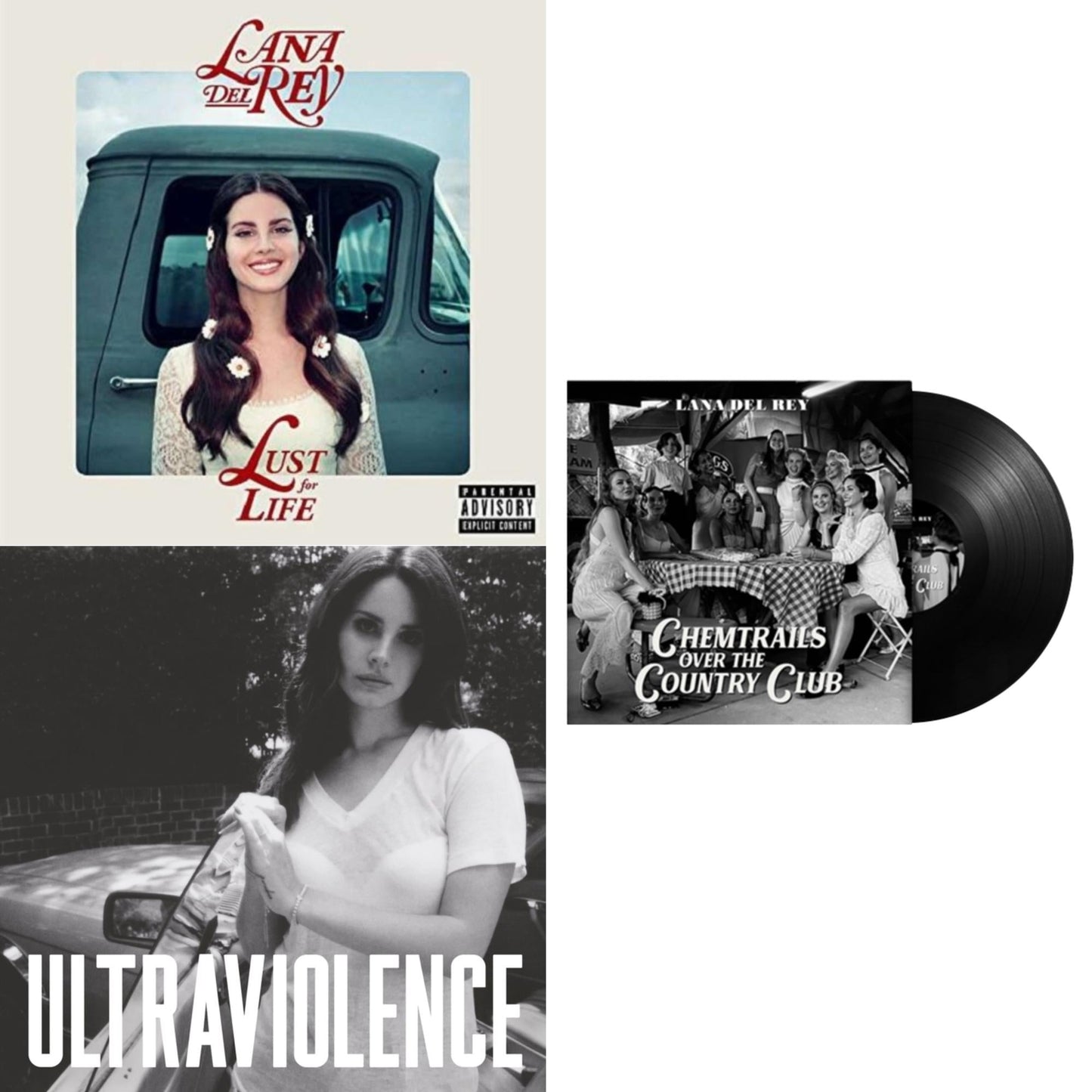 Chemtrails Over The Country Club & Ultraviolence & Lust For Life