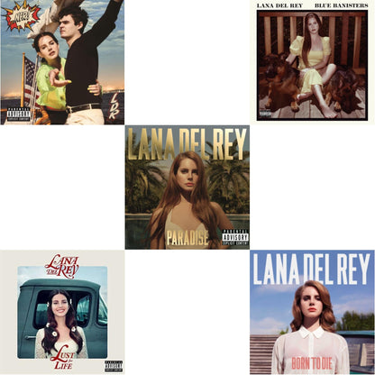 Blue Banisters (2LP) & Nfr! (2LP) & Born To Die & Paradise & Lust For Life