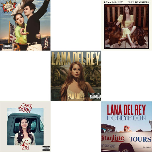 Blue Banisters (2LP) & Nfr! (2LP) & Paradise & Honeymoon & Lust For Life