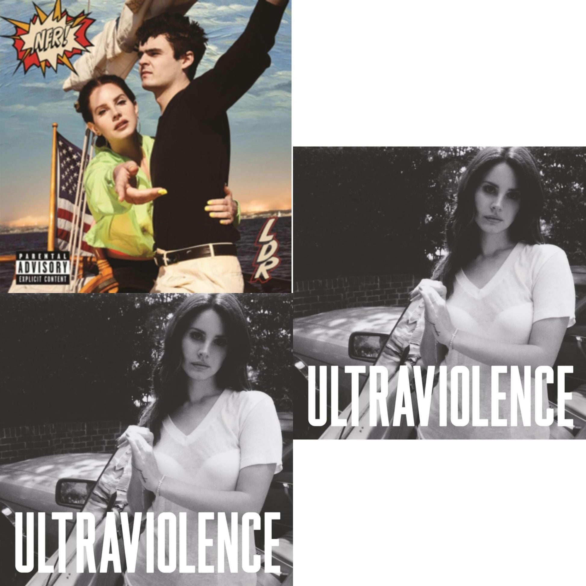 This is a 3 CD SKU bundle.
1.This CD is brand new.Format: CDMusic Style: Psychedelic RockThis item's title is: Nfr!Artist: Lana Del ReyLabel: INTERSCOPEBarcode: 602508075889Release Date: 8/30/2019
2.This CD is brand new.