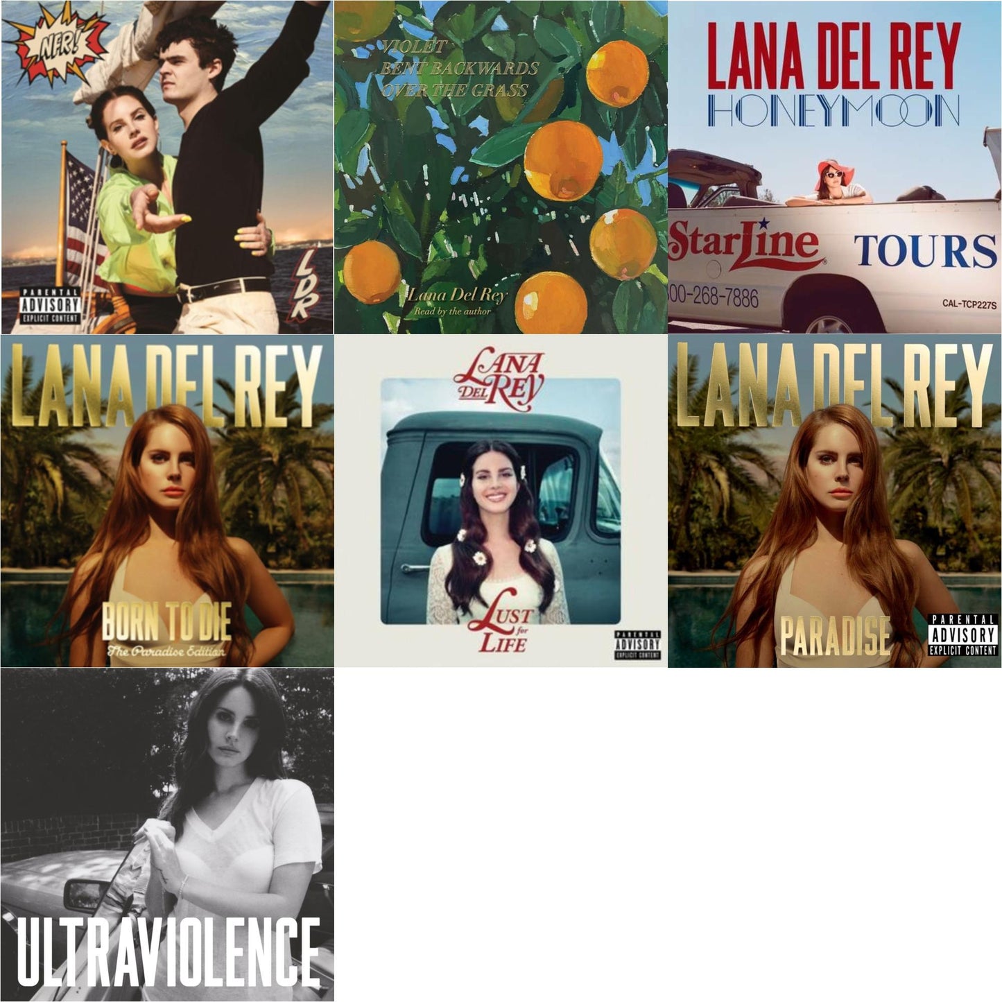 This is a 7 CD SKU bundle.
1.This CD is brand new.Format: CDMusic Style: Psychedelic RockThis item's title is: Nfr!Artist: Lana Del ReyLabel: INTERSCOPEBarcode: 602508075889Release Date: 8/30/2019
2.This CD is brand new.