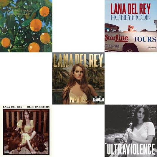 Blue Banisters (2LP) & Violet Bent Backwards Over The Grass (180G) & Paradise & Ultraviolence & Honeymoon