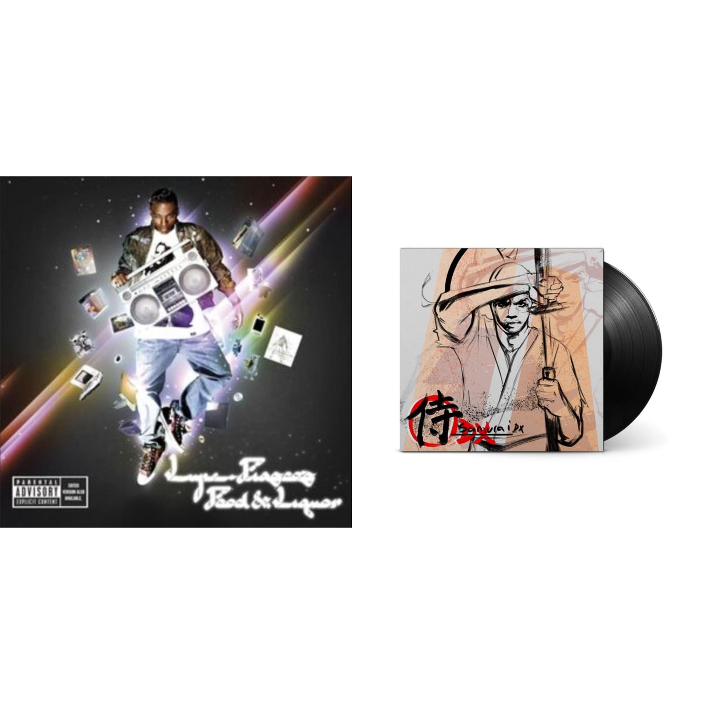 Lupe Fiasco's Food & Liquor (2LP) & Samurai Dx