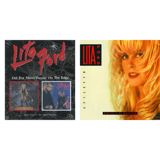Out For Blood / Dancin On The Edge (Remastered) & Stiletto (Remastered)