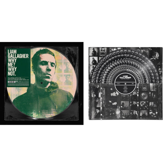 Why Me? Why Not (Picutre Disc) & As You Were  (Zoetrope LP Vinyl)