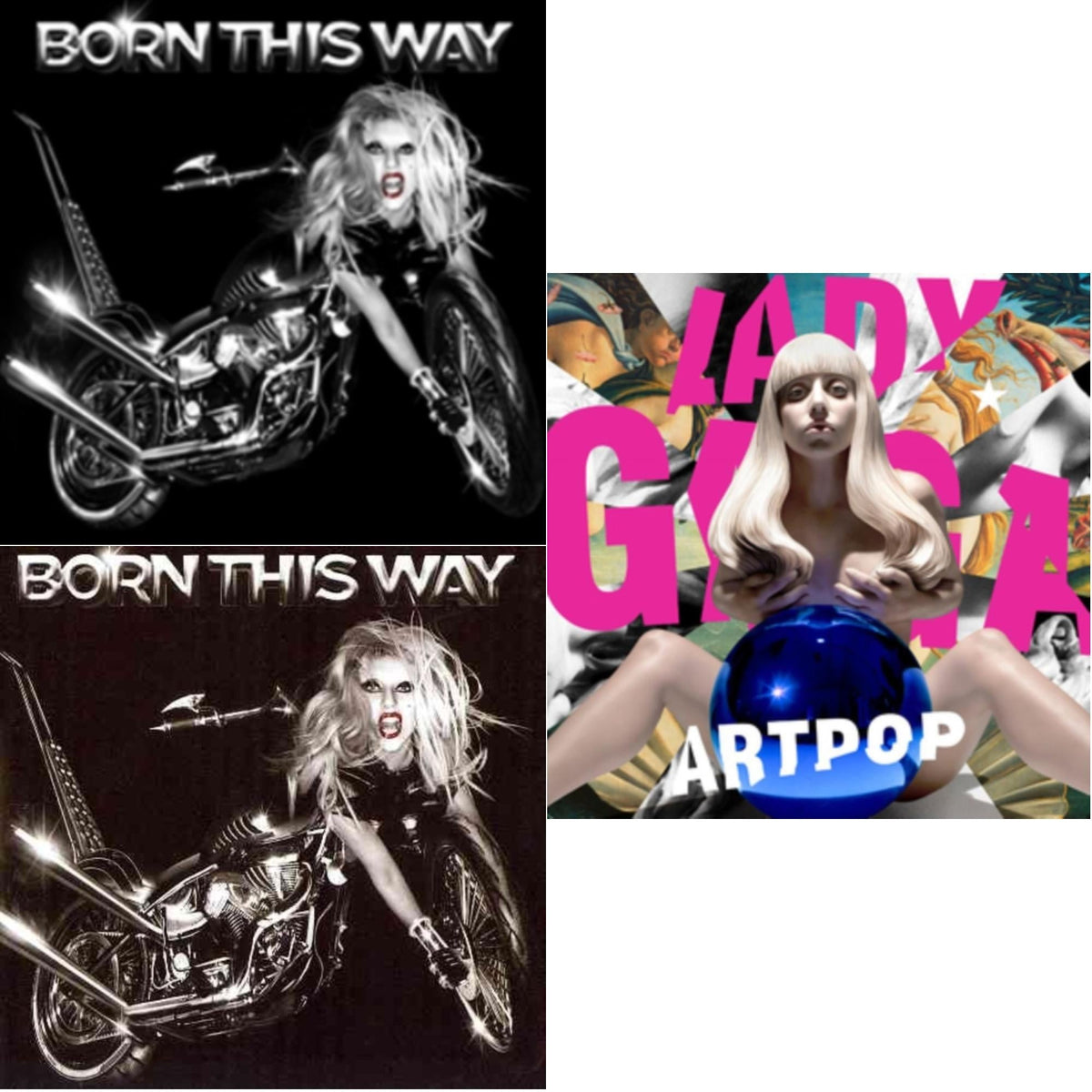 Born This Way & Born This Way & Artpop (X) (Updated)