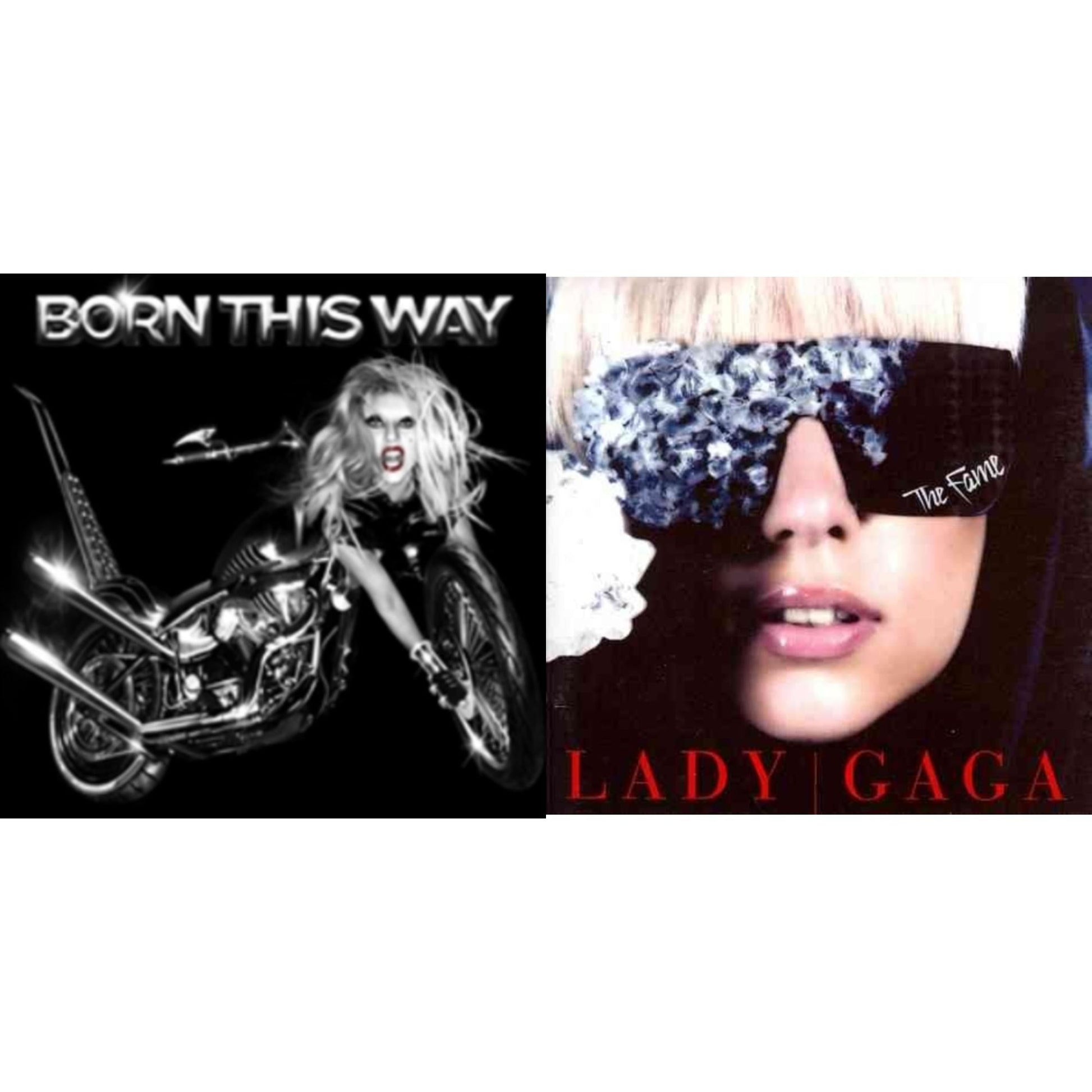 This is a 2 CD SKU bundle.
1.This CD is brand new.Format: CDMusic Style: Synth-popThis item's title is: Born This WayArtist: Lady GagaLabel: Rock/PopBarcode: 602527718385Release Date: 5/23/2011
2.This CD is brand new.