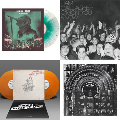 Mtv Unplugged (Live At Hull City Hall) (I) (Light Pink With Aqua Green Splatter LP Vinyl) & C'mon You Know & Down By The River Thames (2LP/Orange Vinyl) & As You Were  (Zoetrope LP Vinyl)