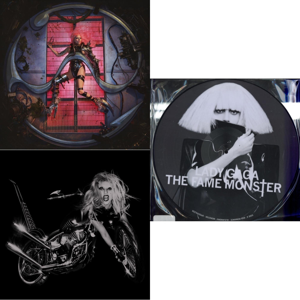 Chromatica (180G) & Born This Way - The Tenth Anniversary (3LP) & Fame Monster