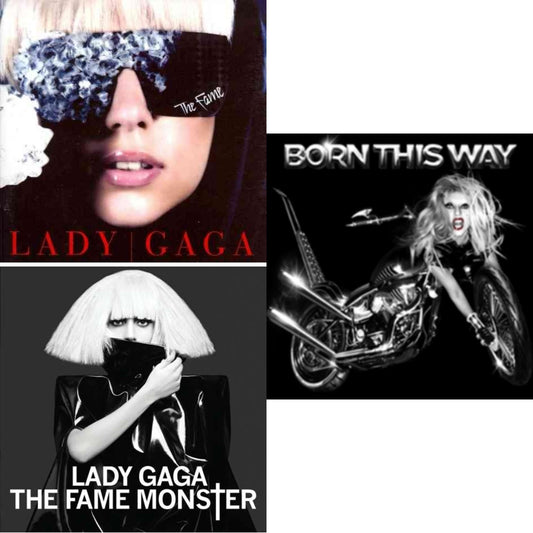 Lady Gaga - Fame & Fame Monster & Born This Way - CD Bundle