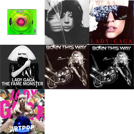 Dawn Of Chromatica & Mayhem & Fame & Fame Monster & Born This Way & Born This Way & Artpop (X) (Updated)