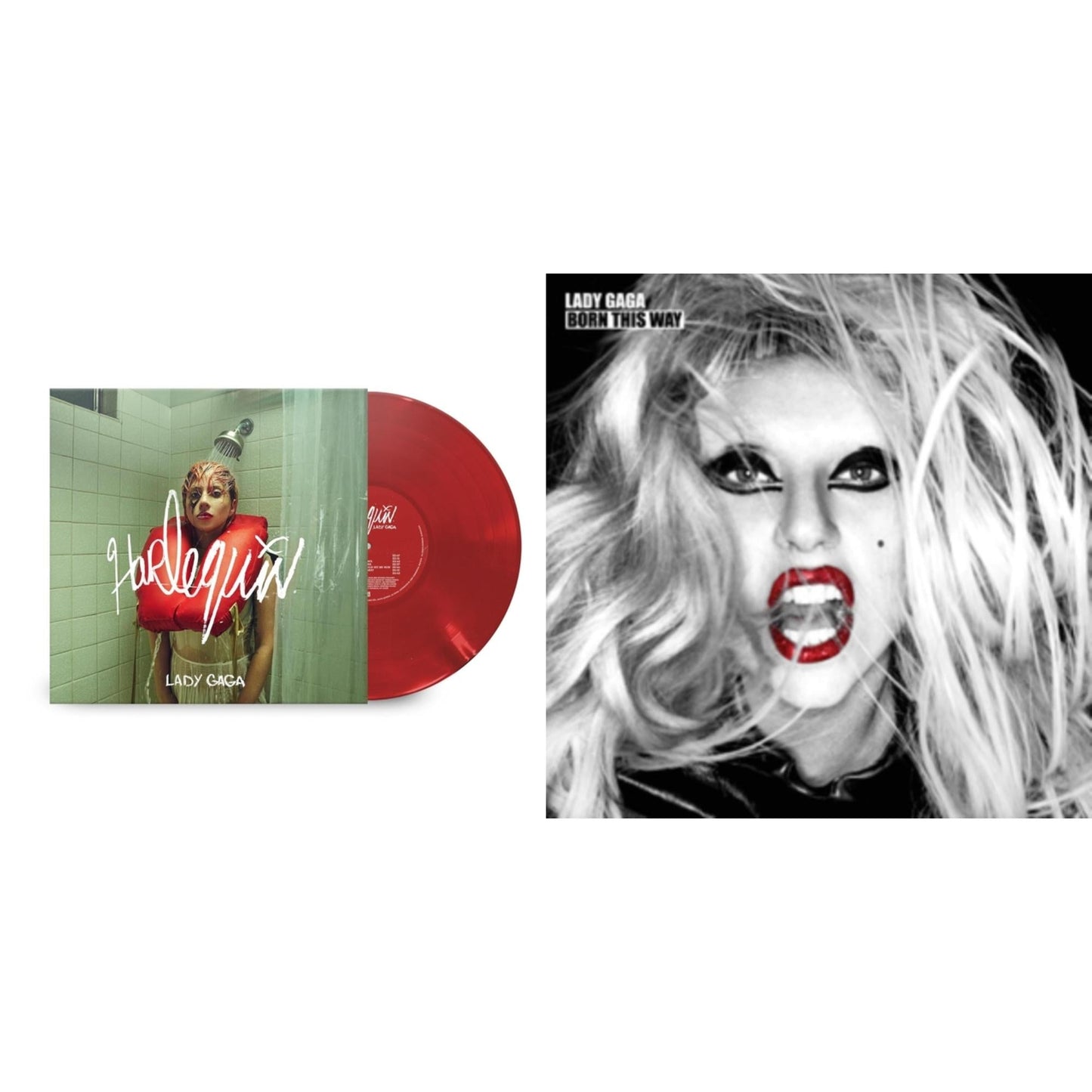 Harlequin (Red LP Vinyl) & Born This Way
