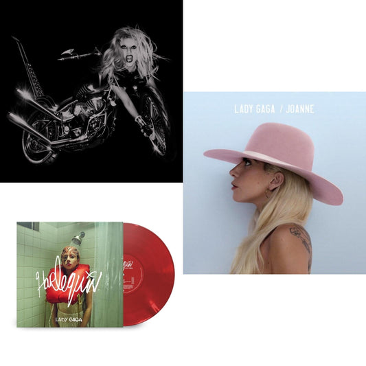 Born This Way - The Tenth Anniversary (3LP) & Harlequin (Red LP Vinyl) & Joanne