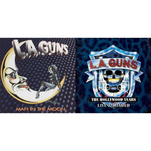 Man In The Moon (Cobalt Blue LP Vinyl/Anniversary Edition) & Hollywood Years-Live & Loaded (2LP)